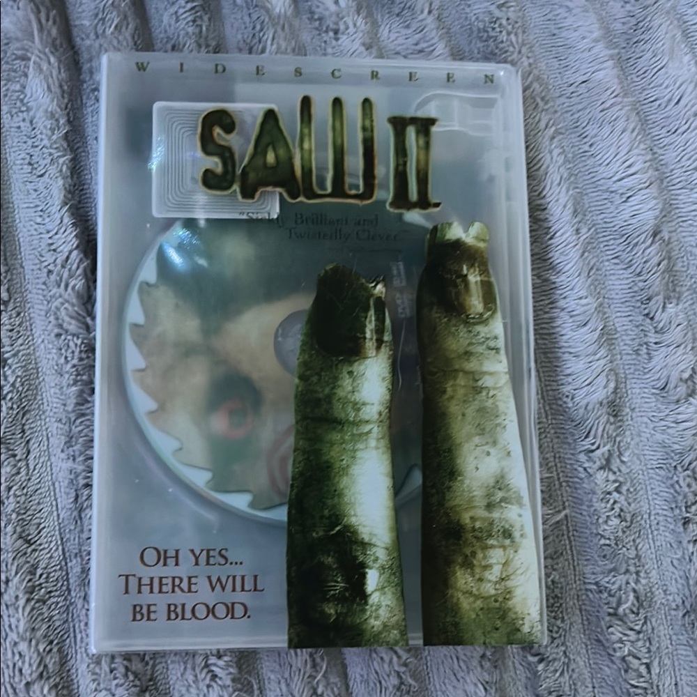 ☑️Saw II DVD with Gripping Cover Art